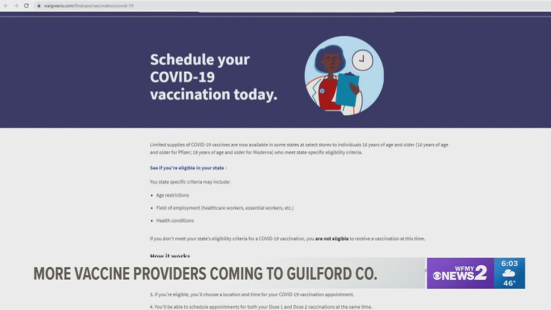 More Covid 19 Vaccine Clinics Coming To Guilford County 13newsnow Com
