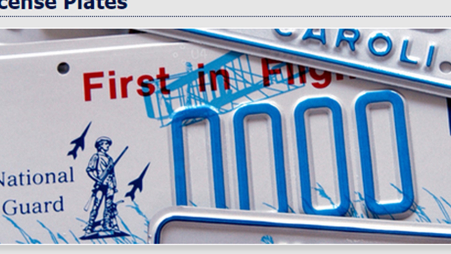 NC DMV suspends replacement of older license plates due to aluminum