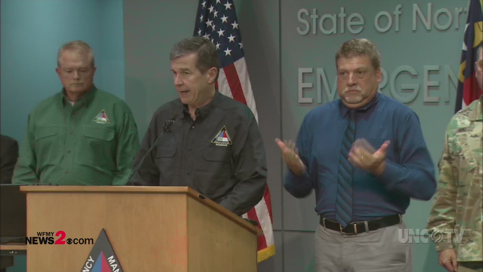 NC Governor Cooper Talks Preps For Hurricane Michael