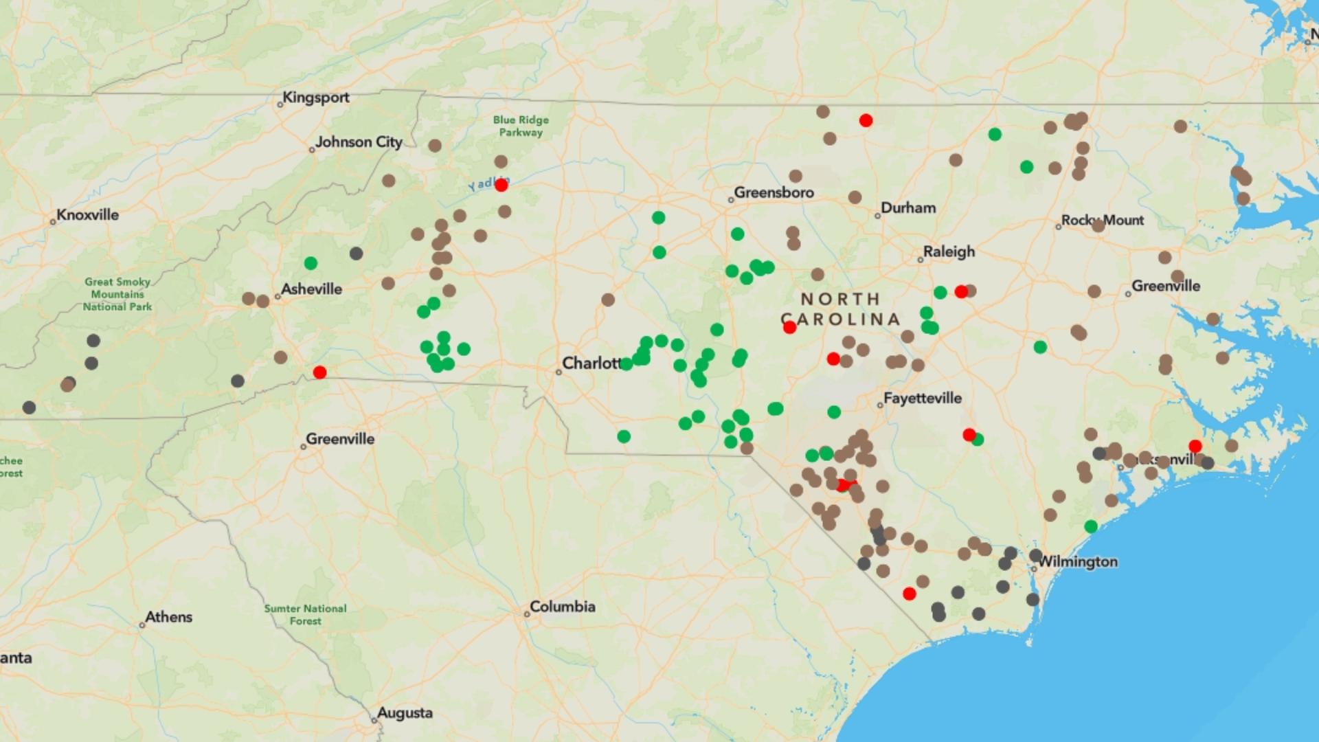 Wildfires continue to burn in North and South Carolina | 13newsnow.com