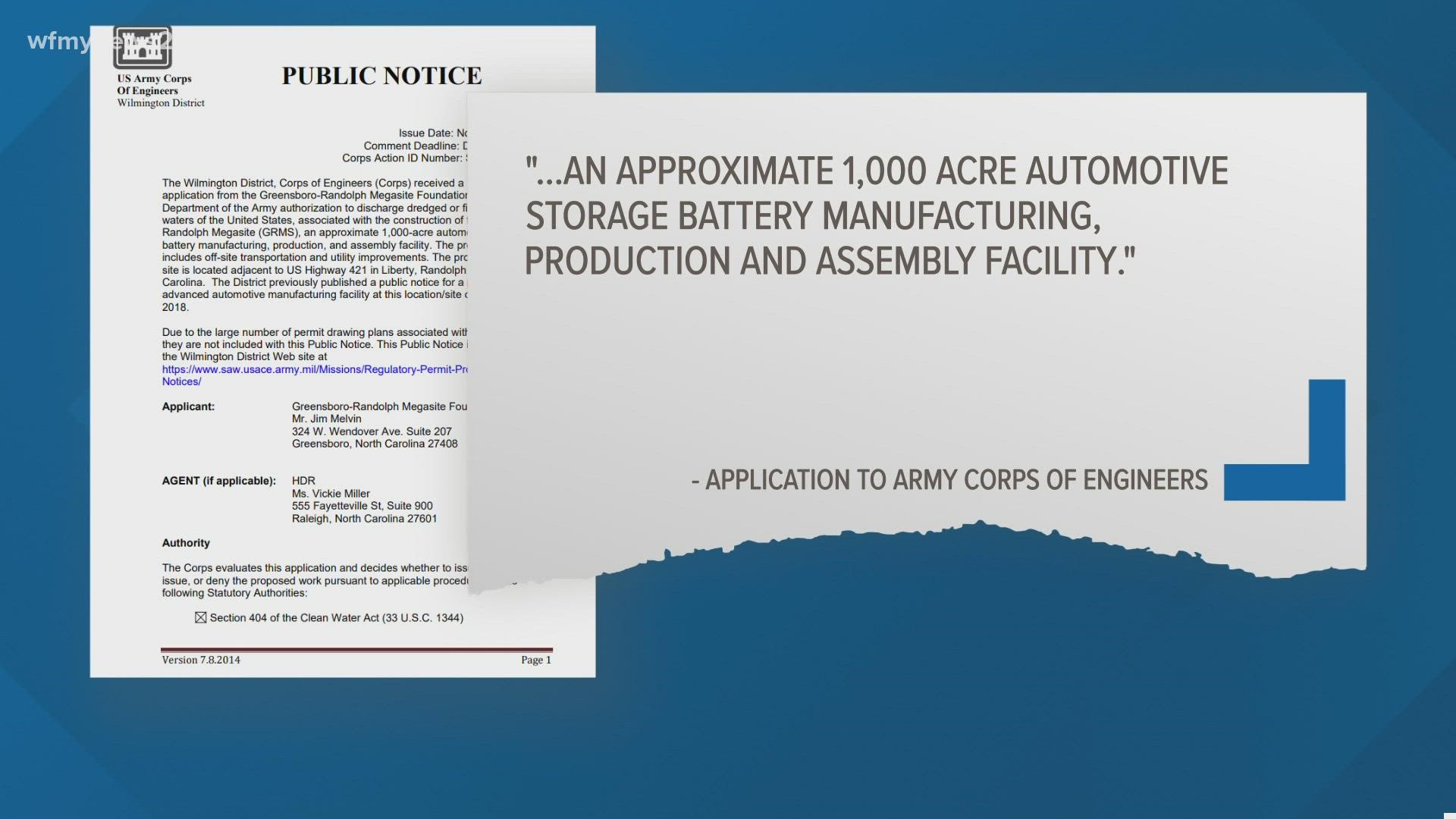 The plan would bring a major manufacturer and nearly 2,000 jobs to the Greensboro–Randolph Megasite. No deal has been finalized but could be soon.