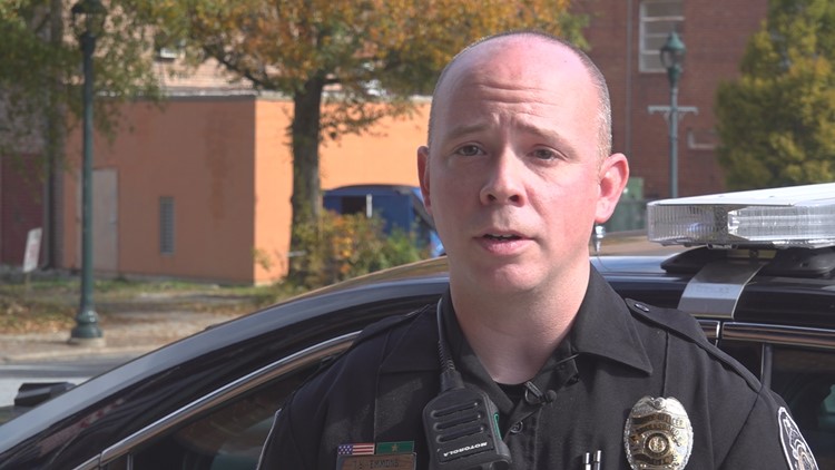 Police officer in NC jumps into traffic to save a man
