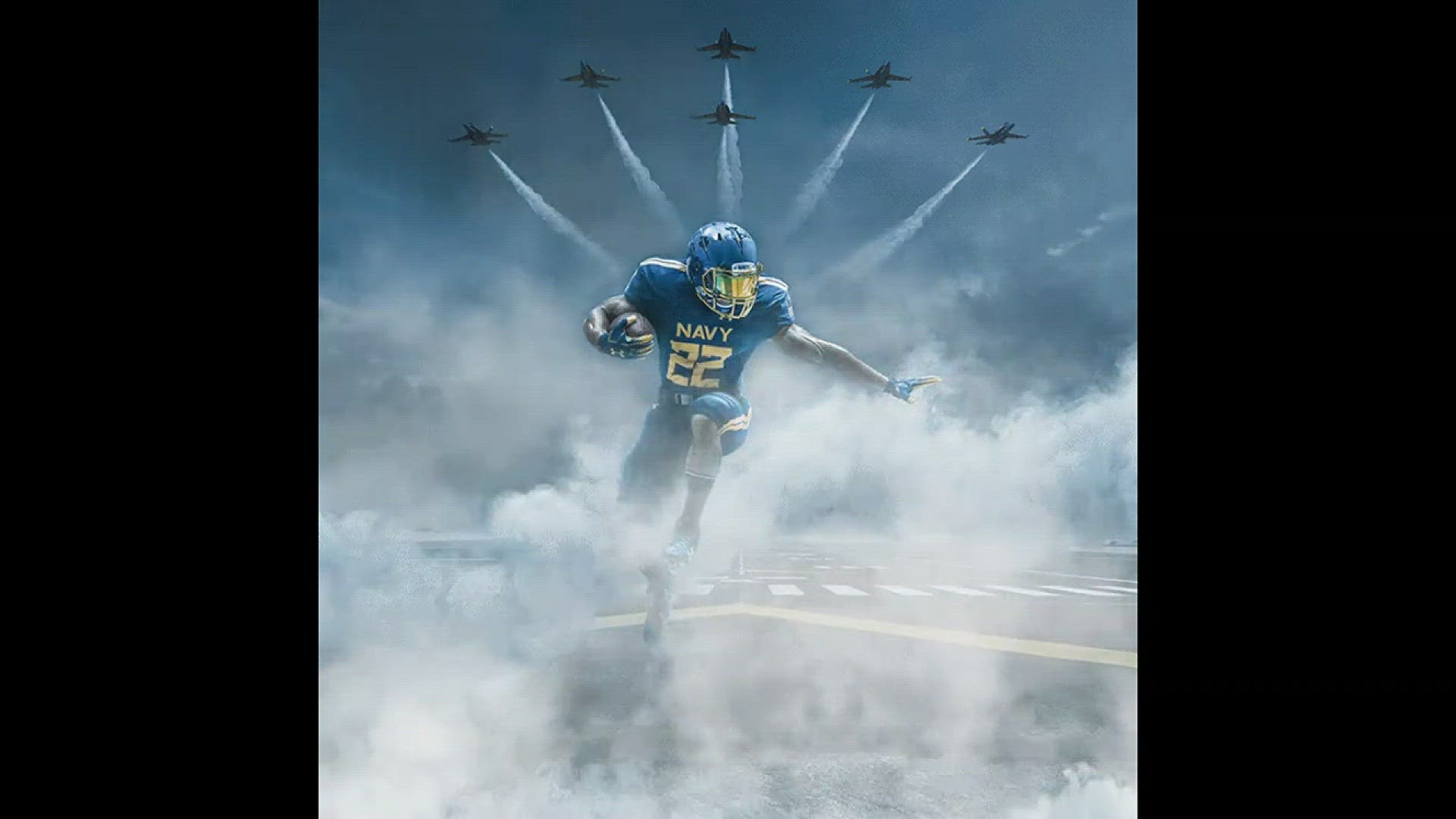 Navy Football will be wearing Under Armour Blue Angels Uniforms for the Army-Navy Game on December 9.