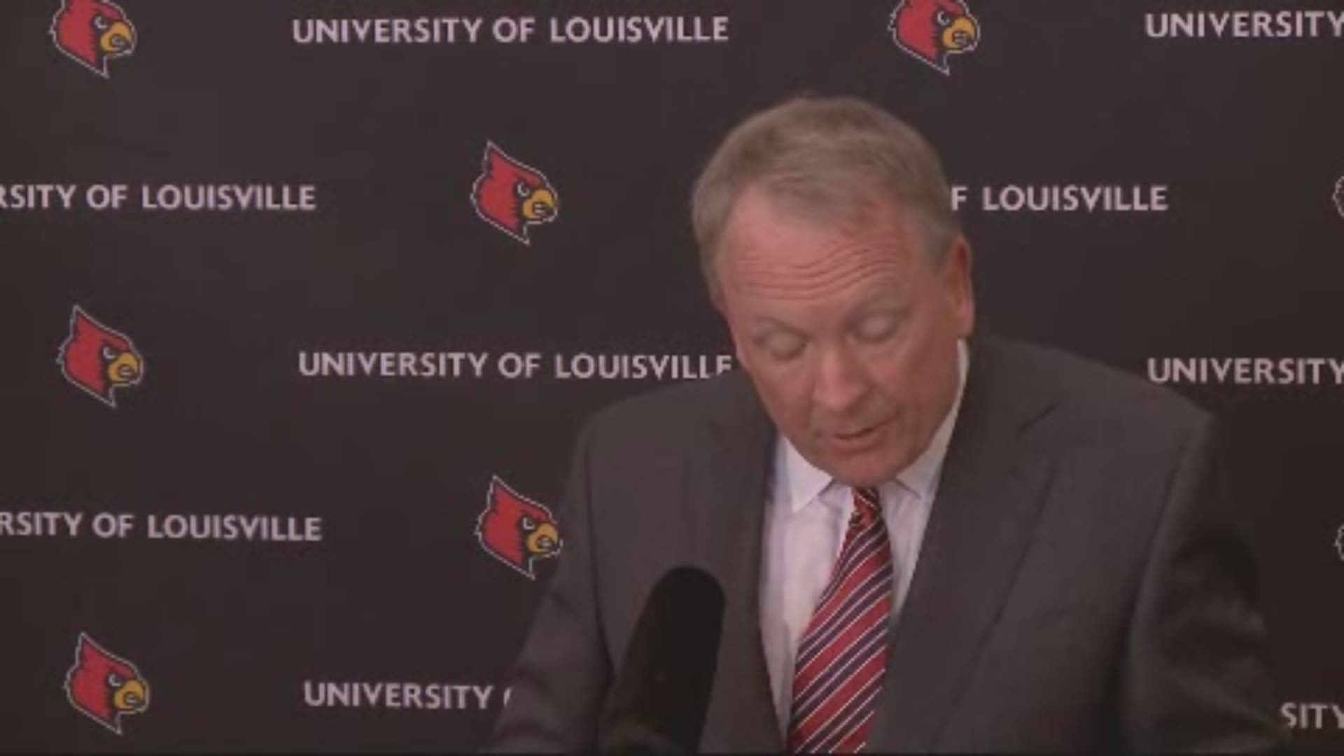 Postel called the NCAA infractions a dark cloud. He also said the NCAA ruling doesn't take away any accomplishments of the basketball team or the joy they brought.