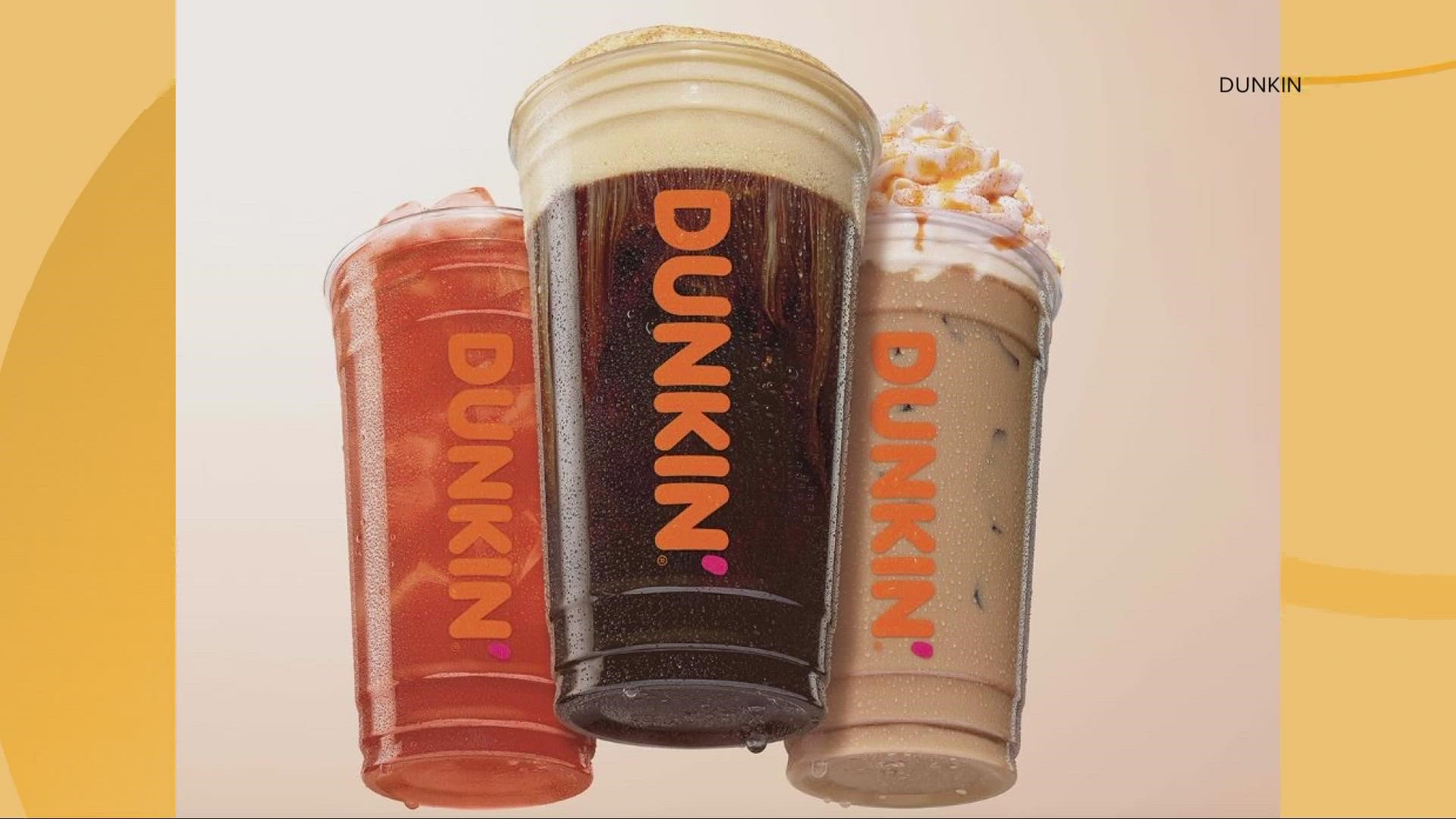 Pumpkin spiced latte is back at Dunkin with some new fall flavors as well.