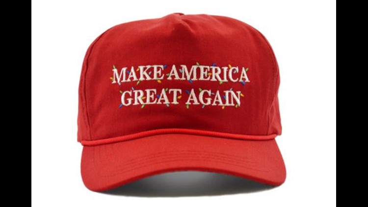 Donald Trump releases Christmas edition 'Make America Great Again' hats