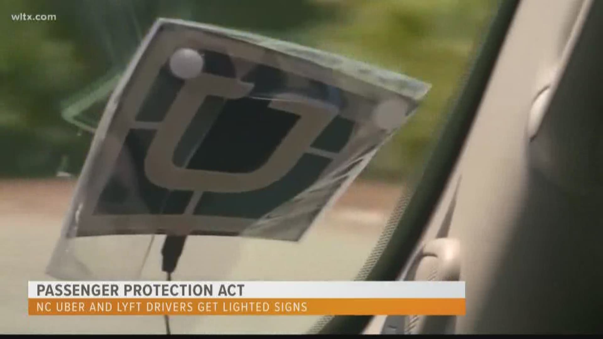 The rideshare companies will need to post the signs by next summer because of a new state law, which is meant to ensure that riders get into the correct car.