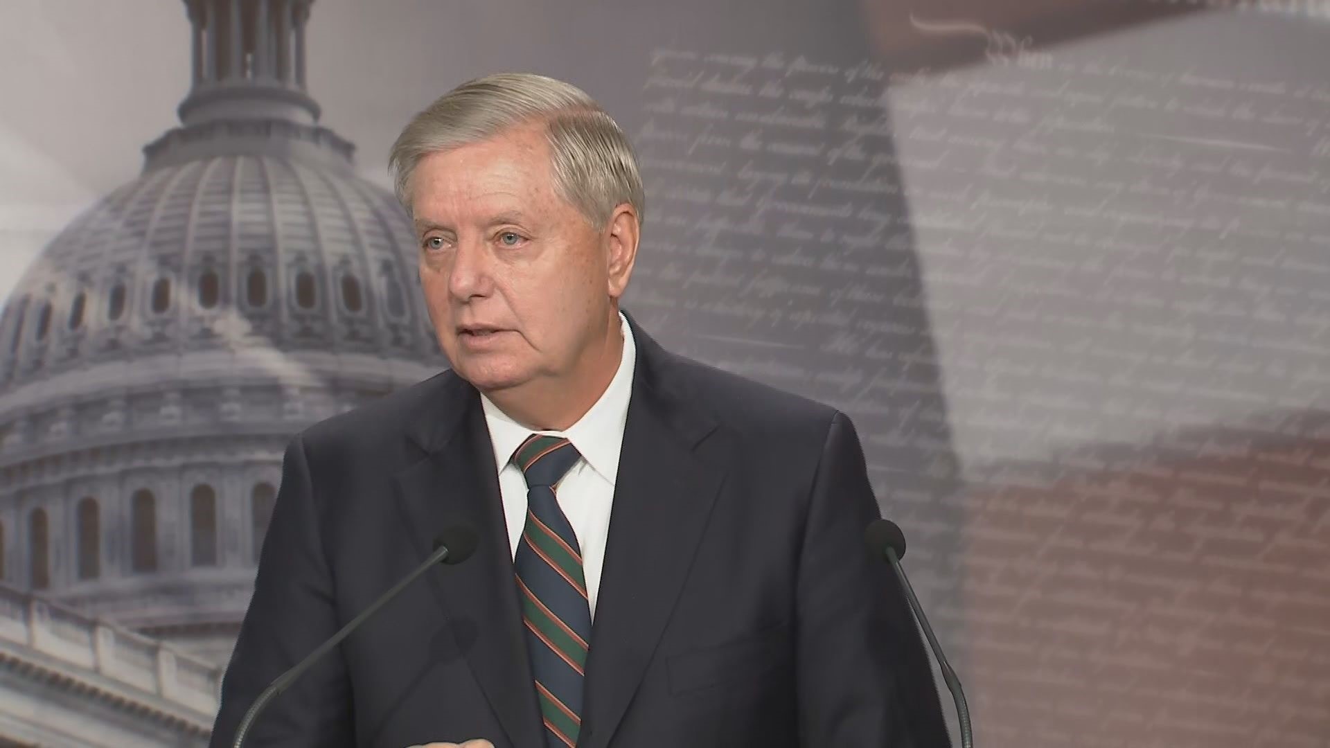 Lindsey Graham said Thursday that Donald Trump 'needs to understand that his actions were the problem, not the solution.'