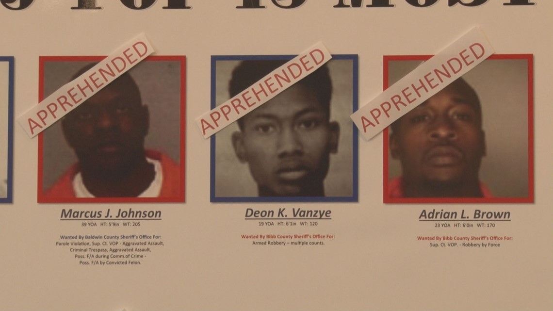 'Top 15 Most Wanted' in Central list now down to 7 after 8