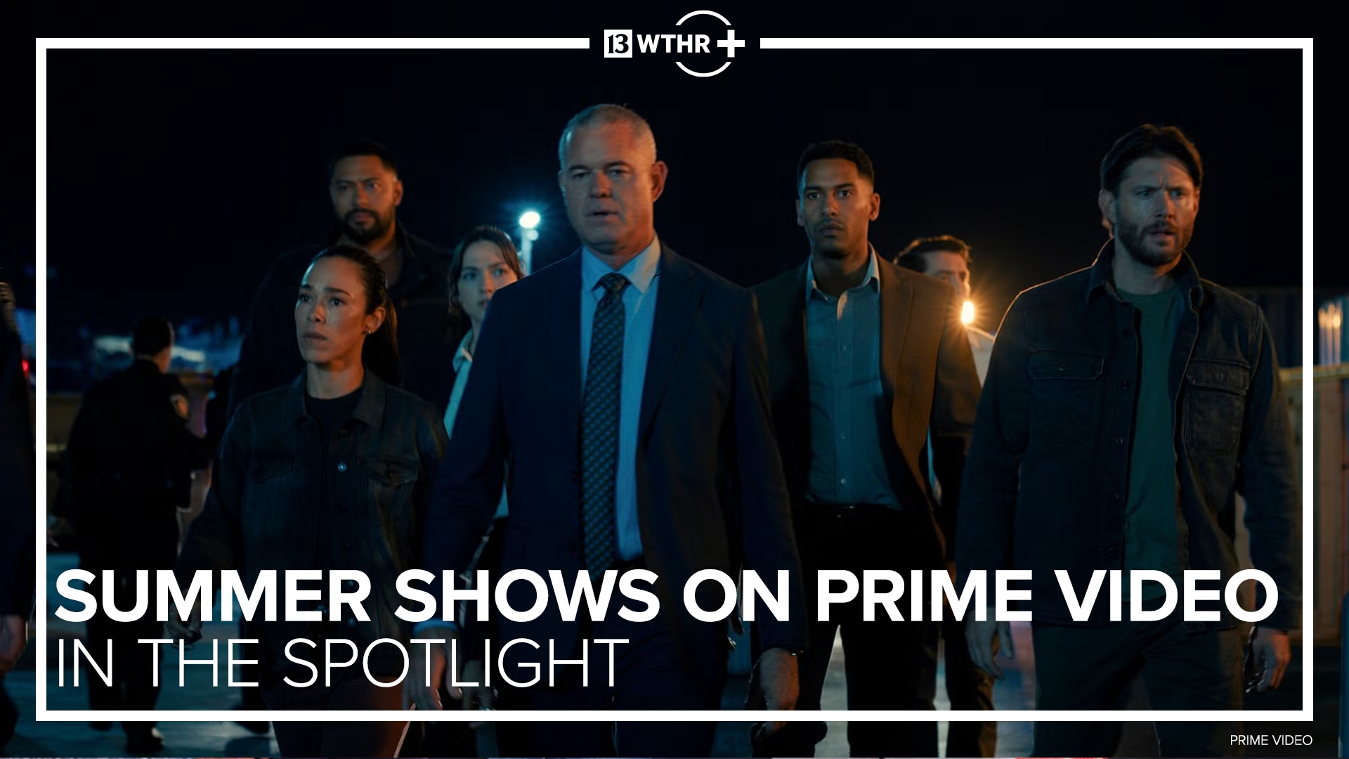 WTHR entertainment reporter Trevor Cox interviews stars of the newest shows on Prime Video, including Jensen Ackles, Eric Dane, Kevin Bacon, Rosamund Pike and more.