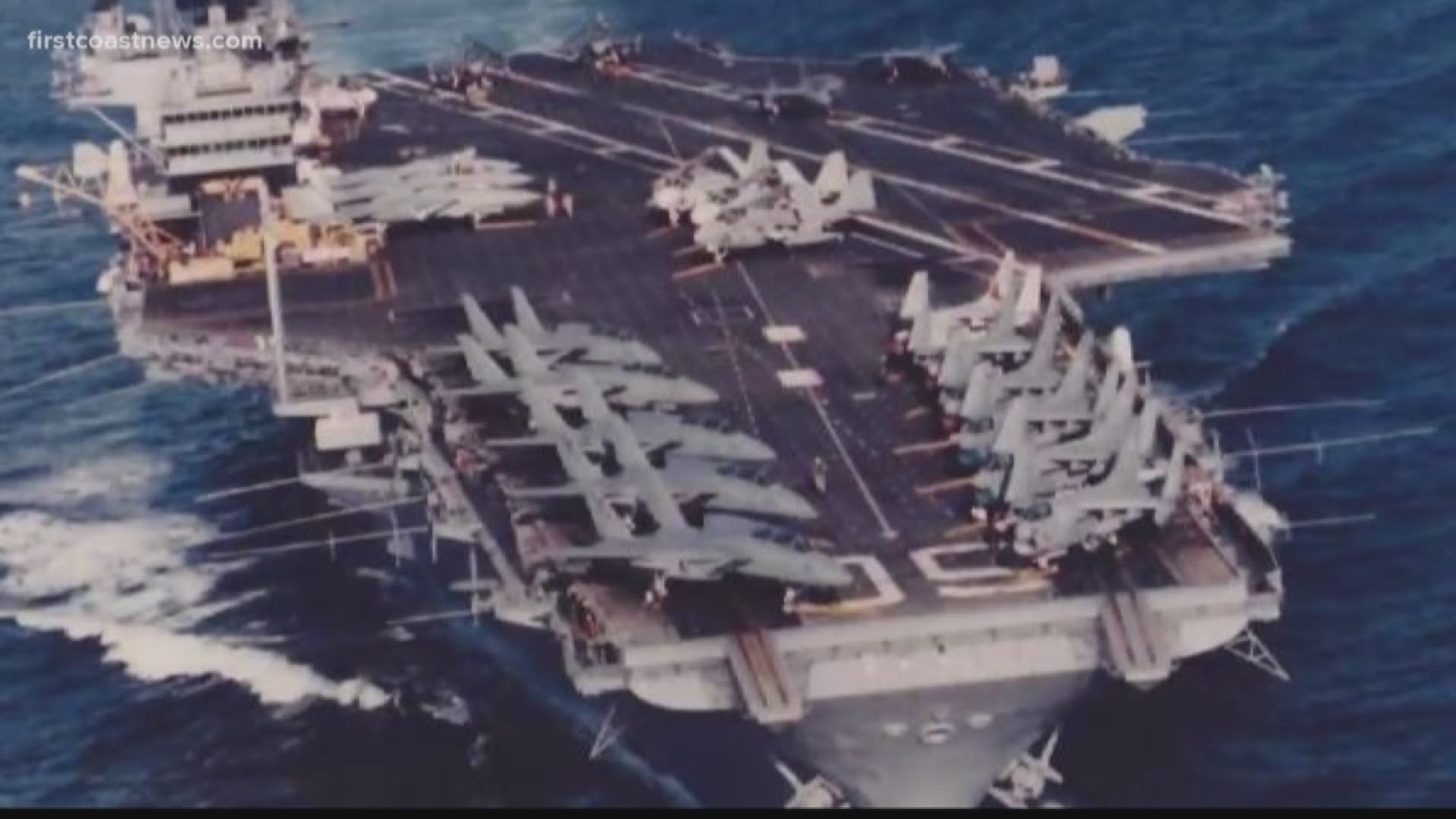 The USS Saratoga called Mayport home from 1957 to 1994.