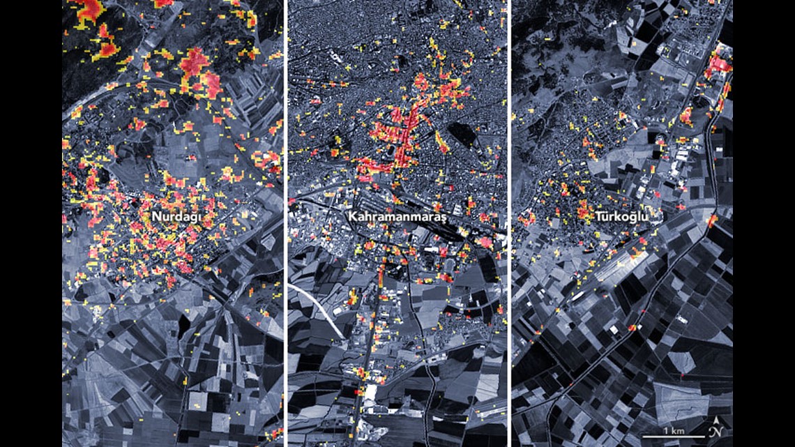 Satellite Imagery Shows How Much Land Moved During The Turkey Earthquake 1490