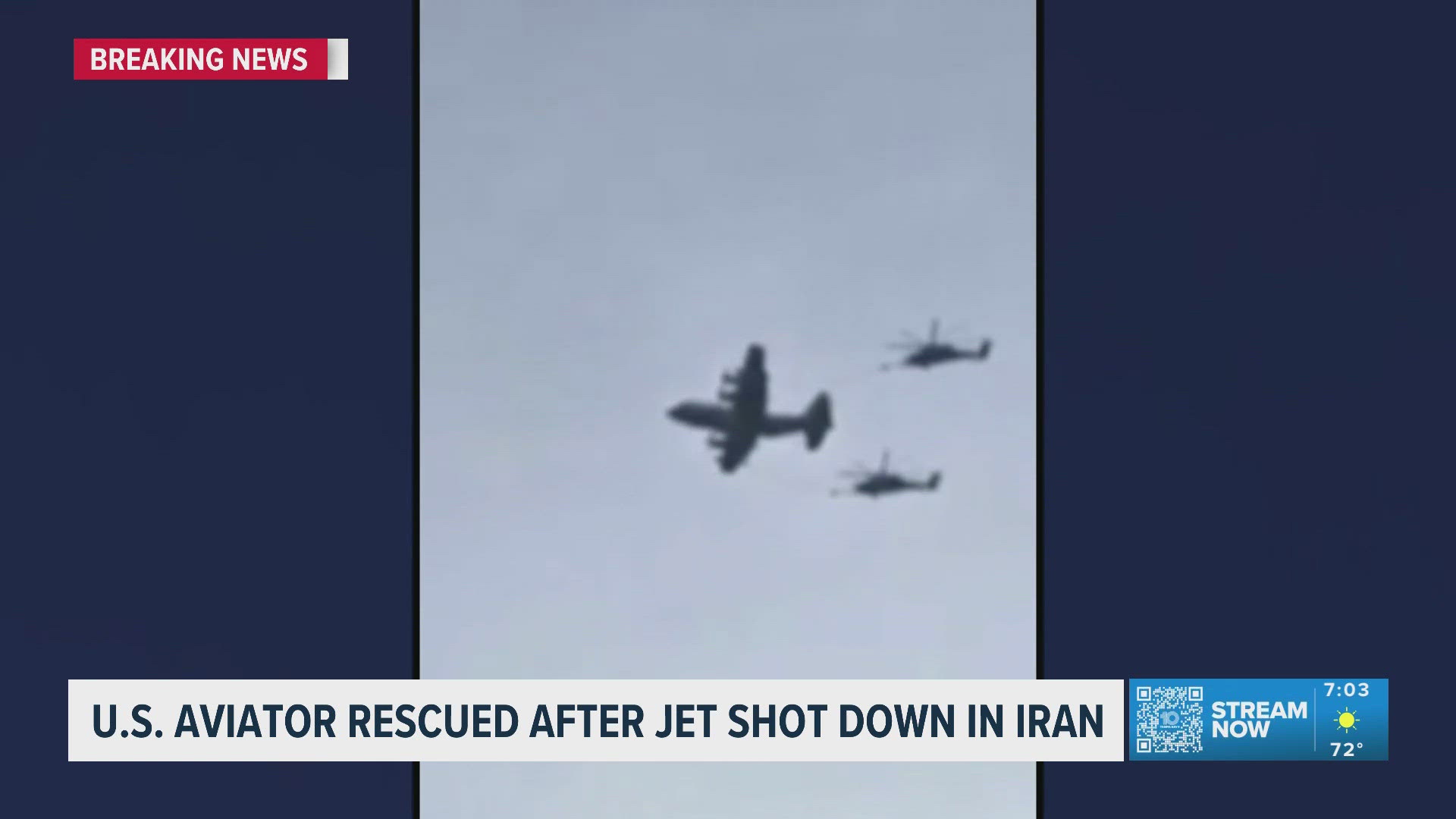 US service member missing after Iran shot down fighter jet has been ...
