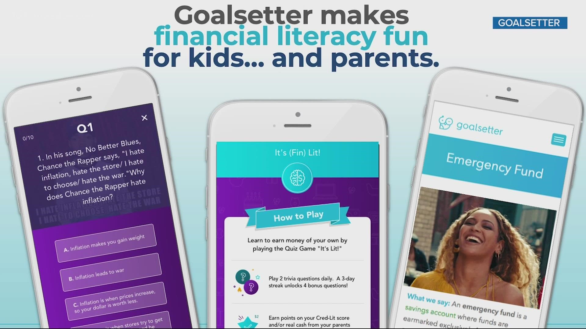 App called Goalsetter makes financial literacy class fun
