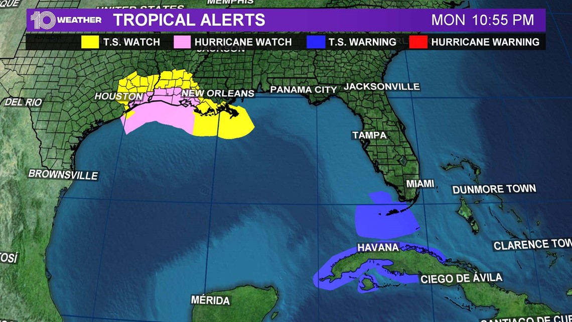 Tracking Tropical Storm Laura: NHC forecast for Florida | 0