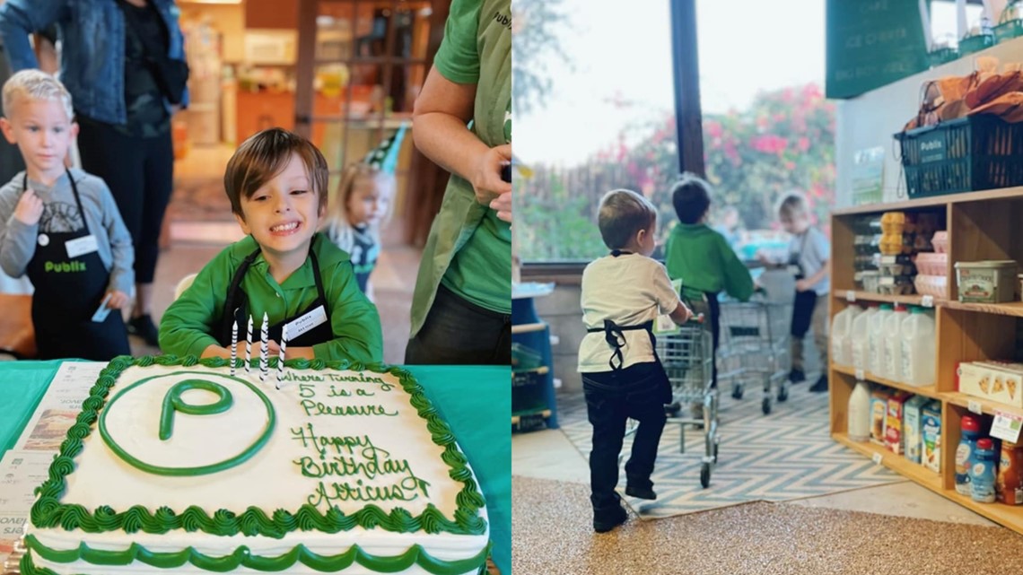 Florida family recreates Publix store for 5-year-old's birthday - Vimarsana News