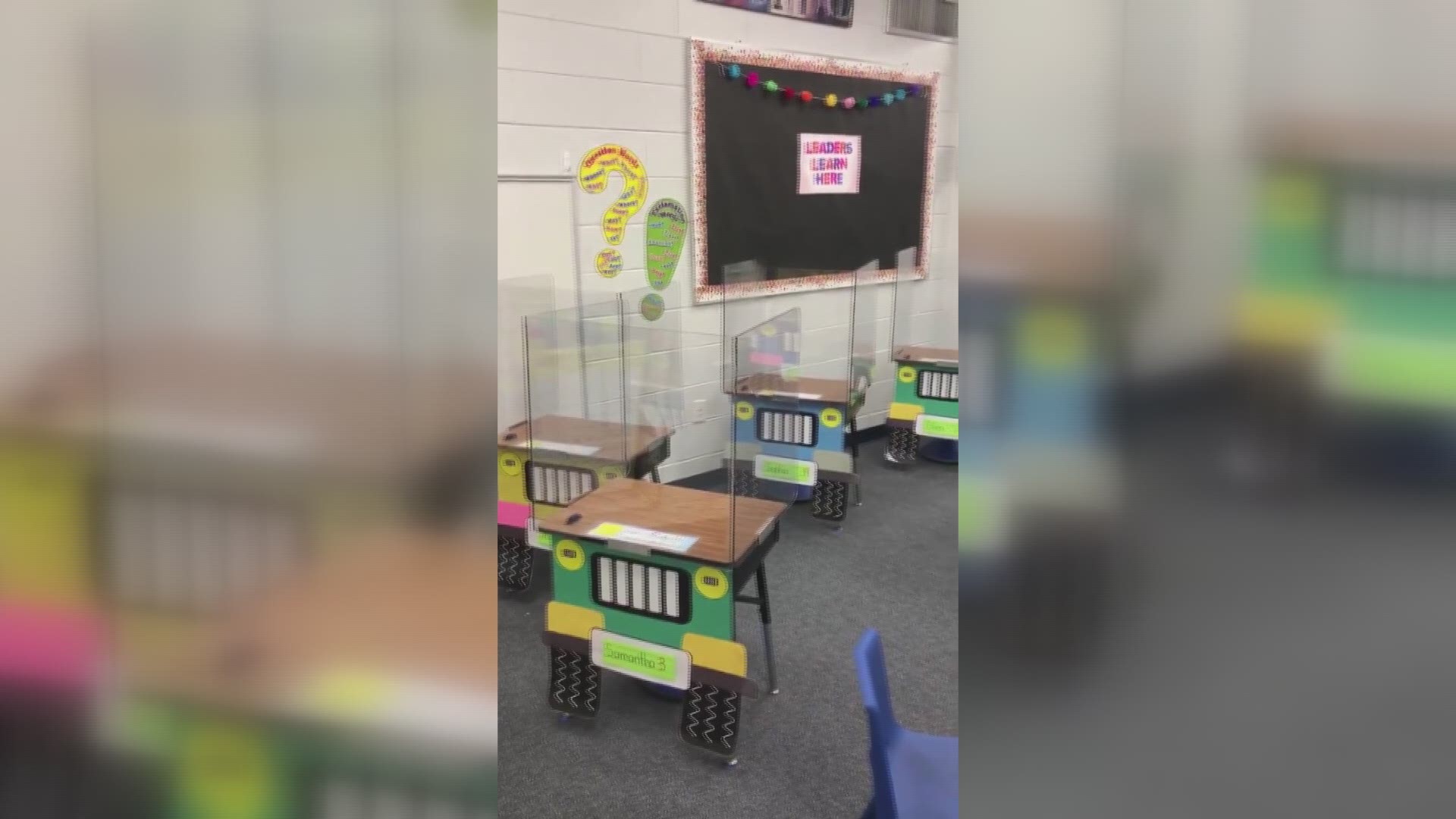 How do you get kids excited to learn while remaining safe amid a global pandemic? One Florida teacher may have a solution. Video courtesy of Kim Martin.