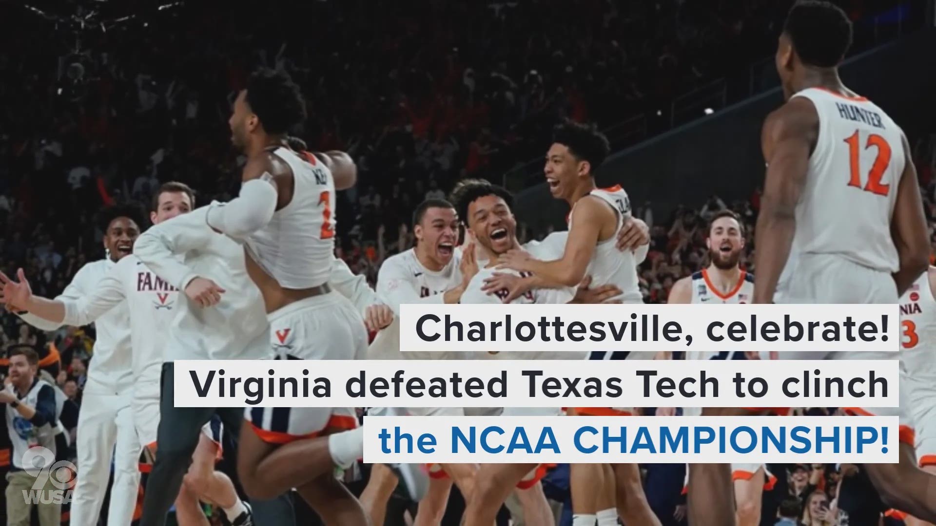 Monday night's win marks the first NCAA title for the UVA program.