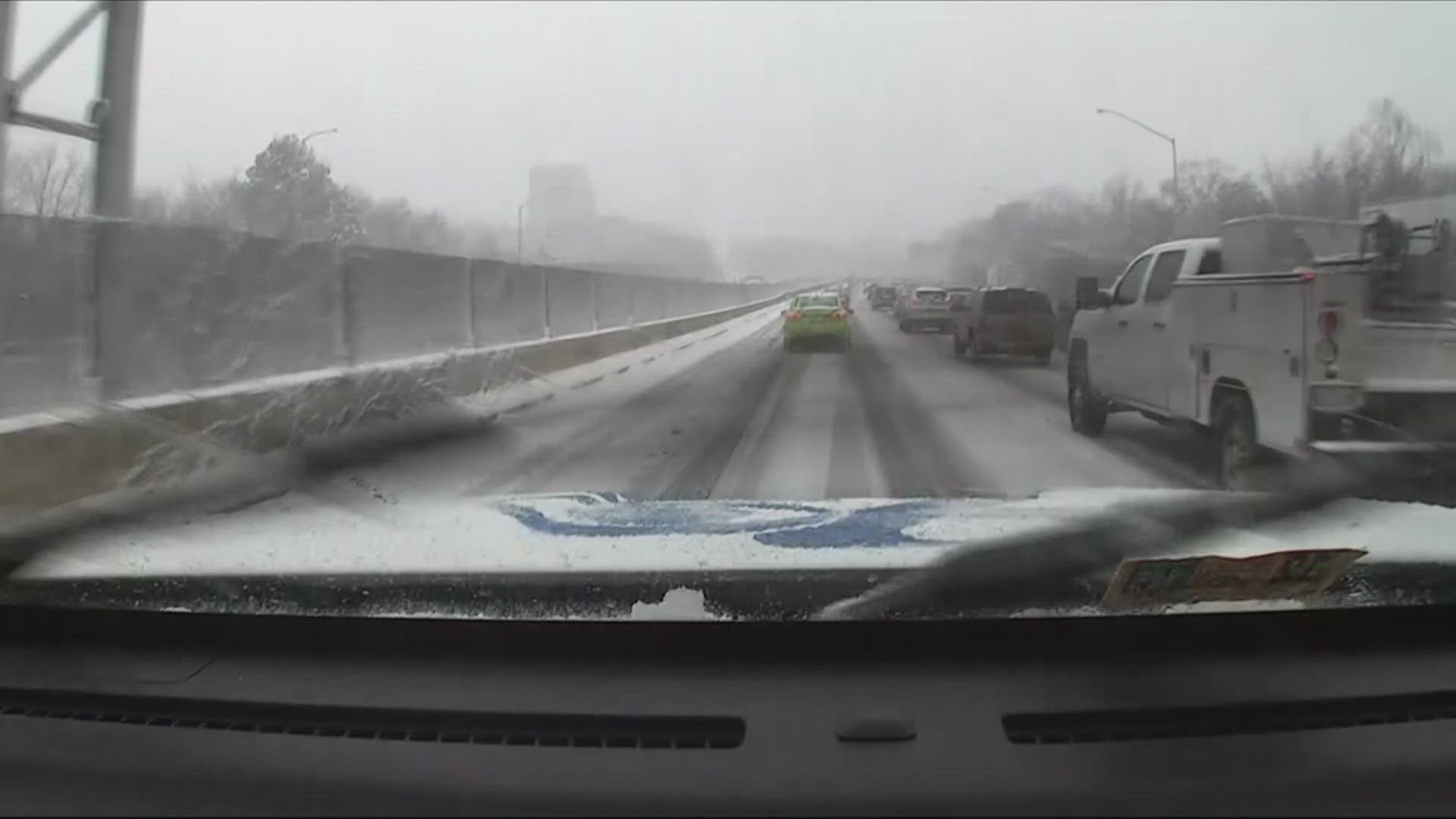 VDOT plans to start pre-treating some areas of I-95 on Thursday, ahead of the weekend weather.