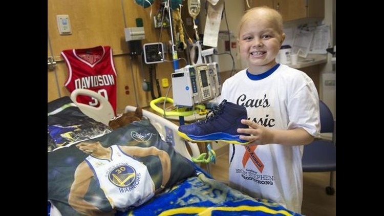 Stephen Curry dedicates playoff run to biggest fan, Brody Stephens |  13newsnow.com