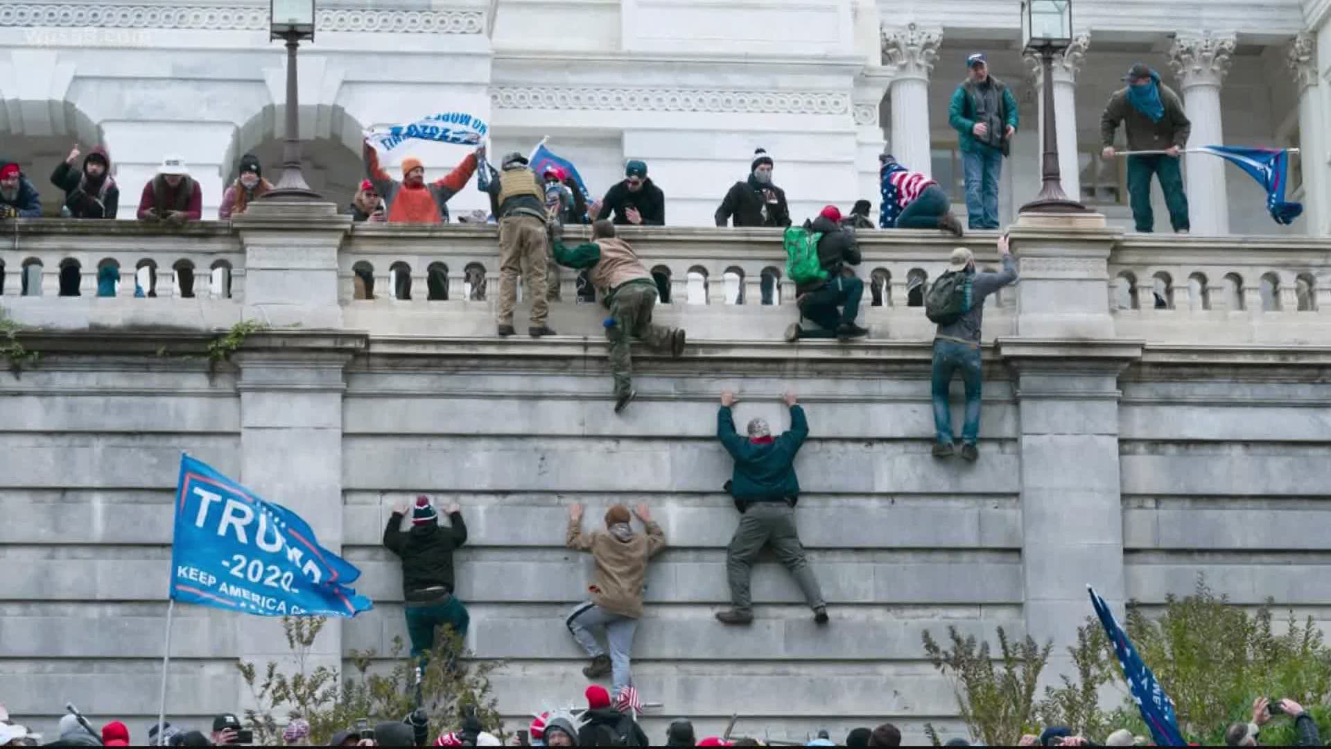 13 defendants arrested after the #CapitolRiots have connections to domestic extremist or white supremacist organizations.