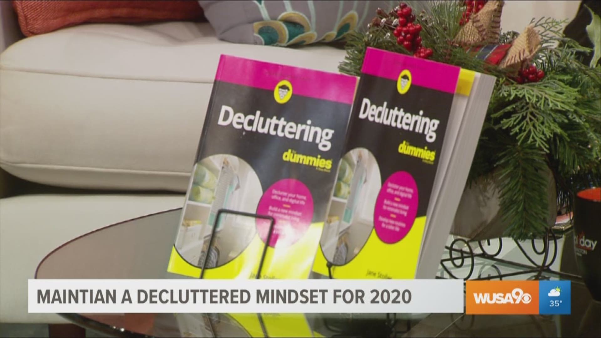 Lifestyle business organizer Jane Stoller provides some top tips in her new book, Decluttering for Dummies to help you stay organized in the new year!