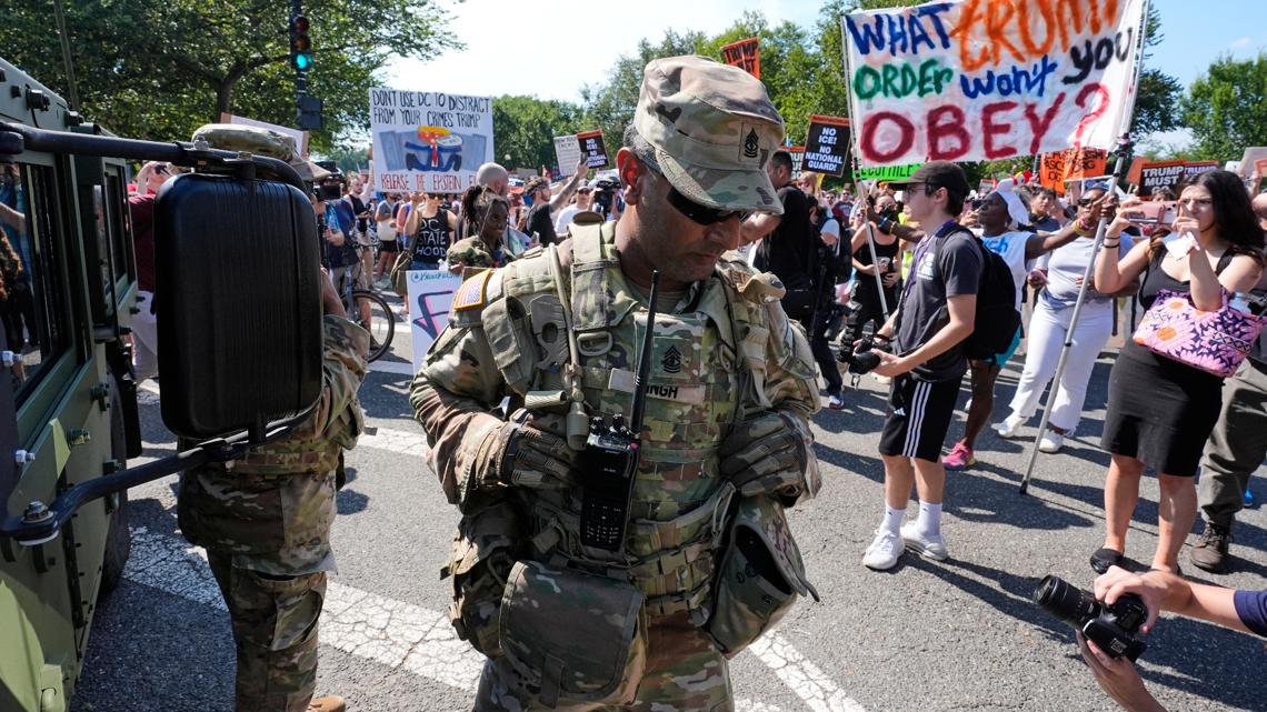 3 states move to deploy hundreds of National Guard troops to DC
