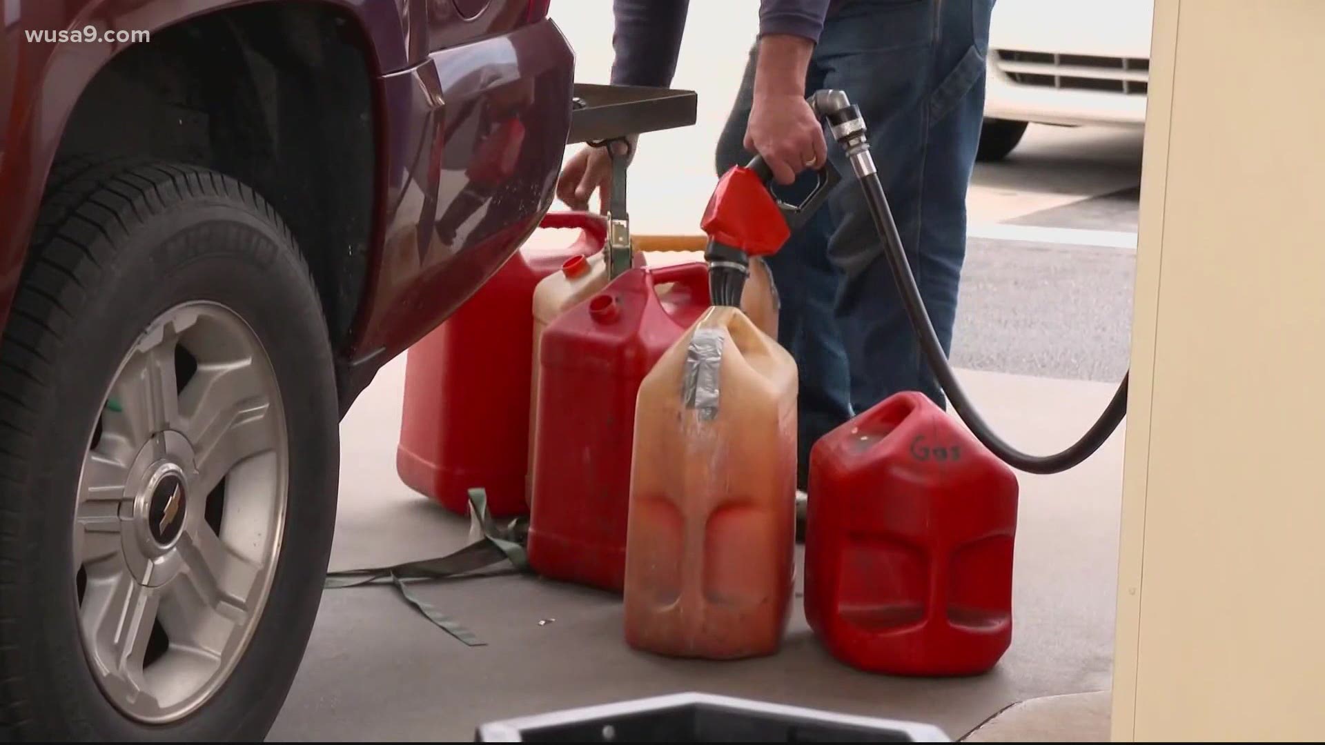 It was another stressful day at the pumps in Northern Virginia as the temporary Colonial Pipeline shutdown continues to disrupt gasoline supply.