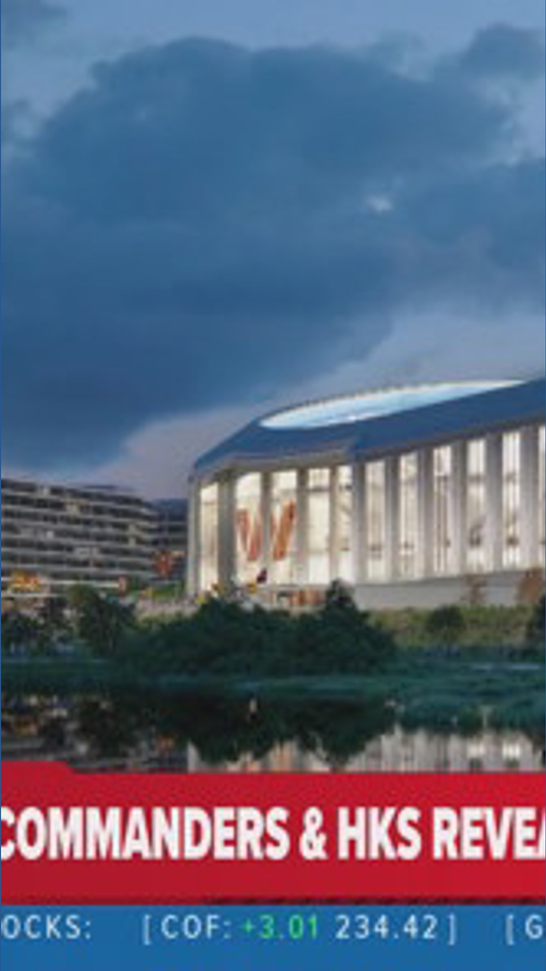 Old Rfk Demo Commanders unveil stadium renderings for massive complex on old RFK ...