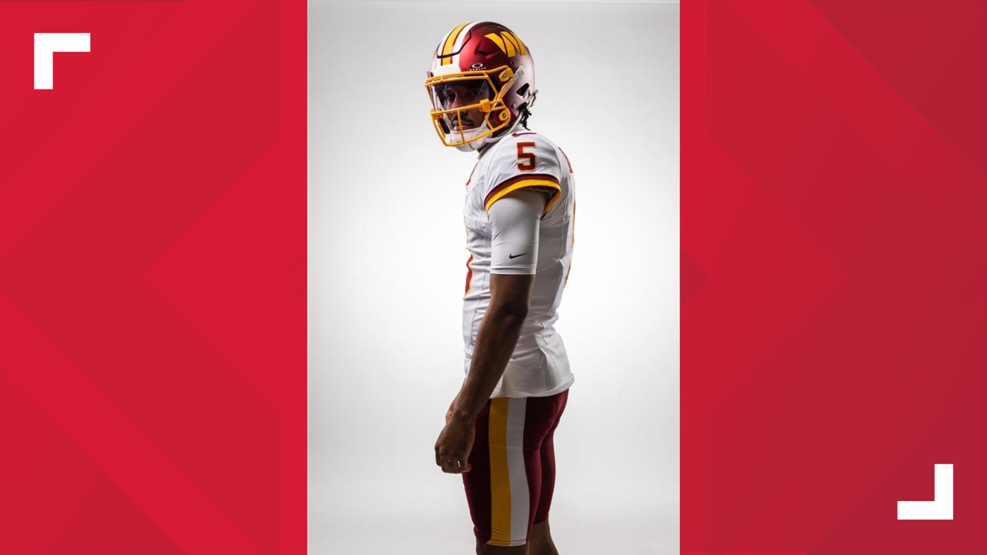 Commanders new uniforms were unveiled on Wednesday