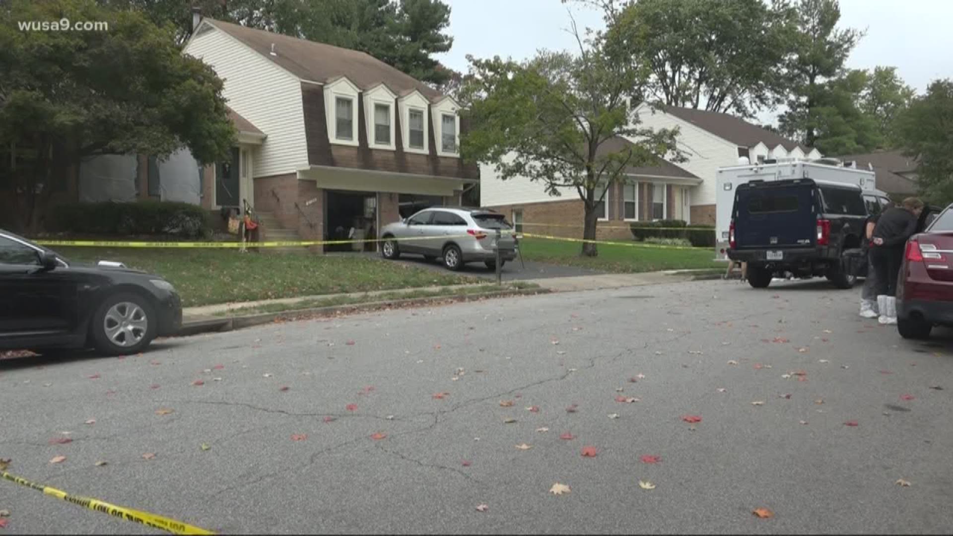 Fairfax County police say two officers were injured during a barricade incident with the suspect.