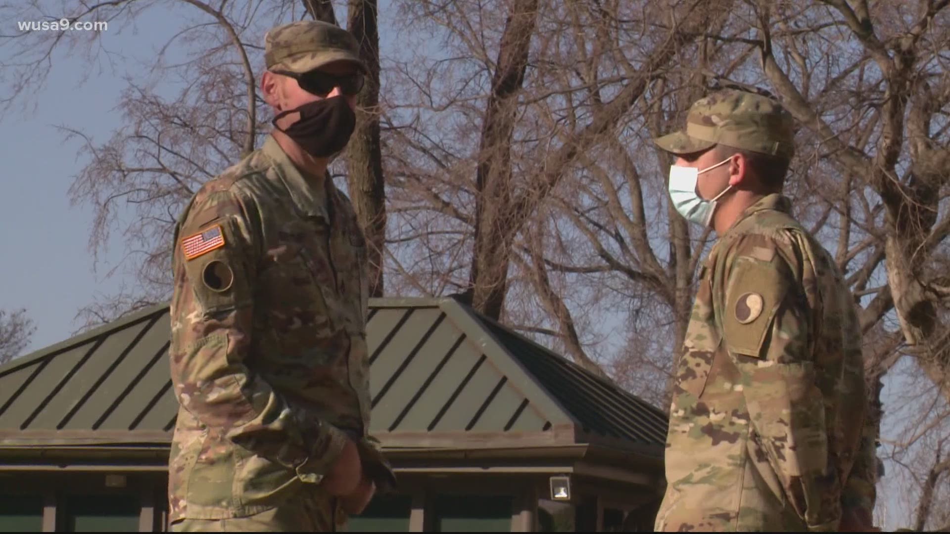 15,000 guard members from 6 different states and the District of Columbia have been authorized to come to DC for inauguration