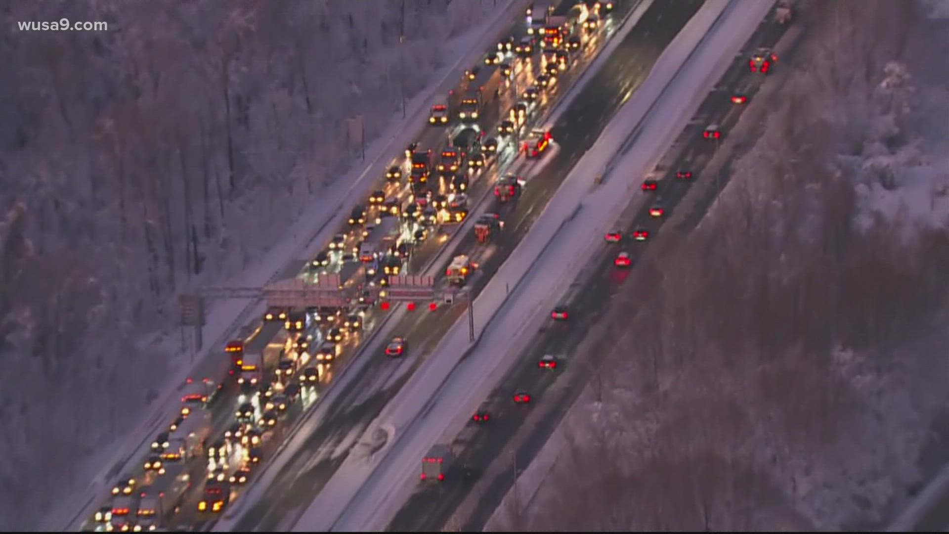 I-95 north and southbound has reopened in both directions after all disabled vehicles were removed from the interstate, according to VDOT.