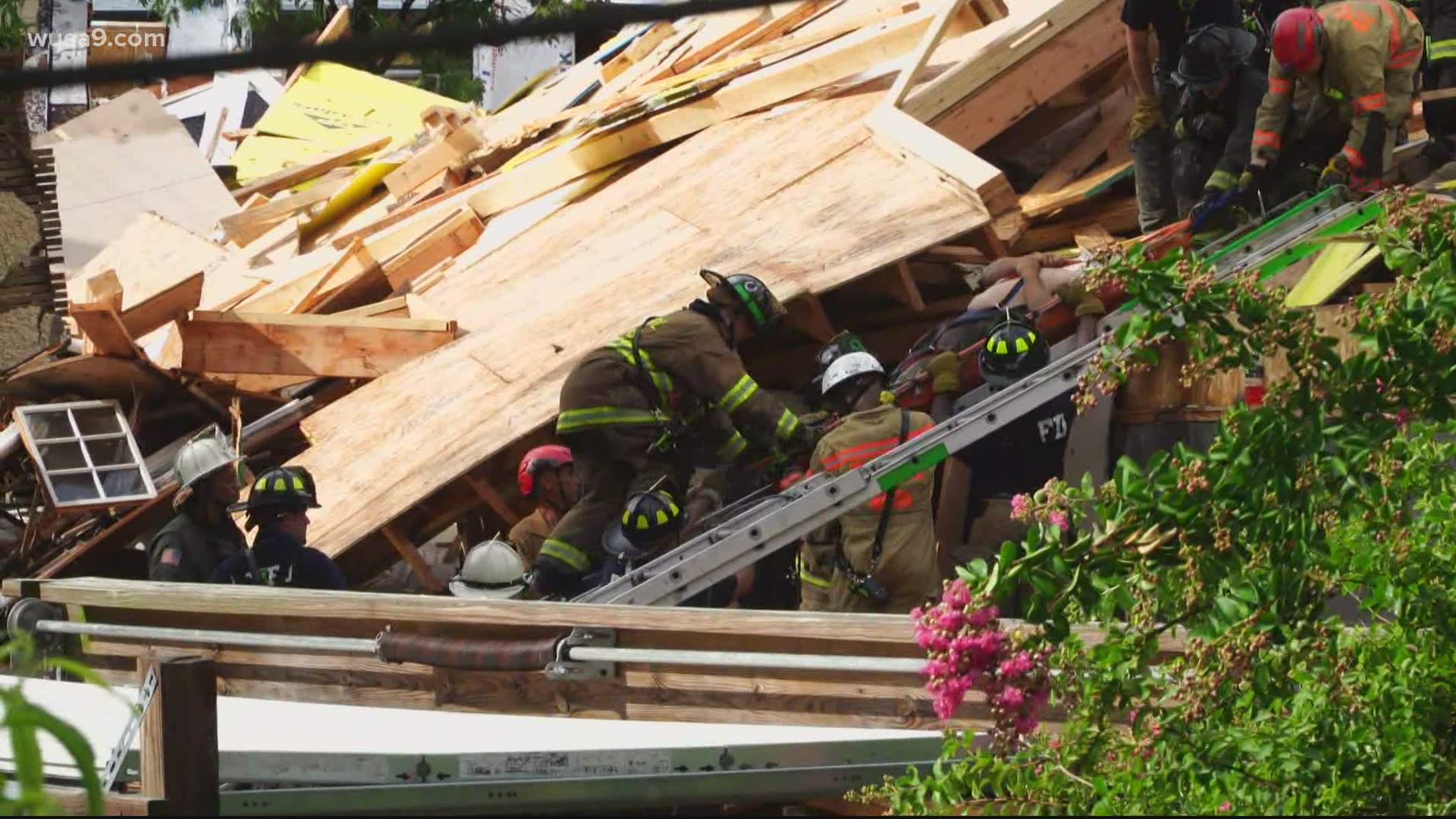 DC Fire: Major building collapse in Northwest DC; 1 injured | 13newsnow.com