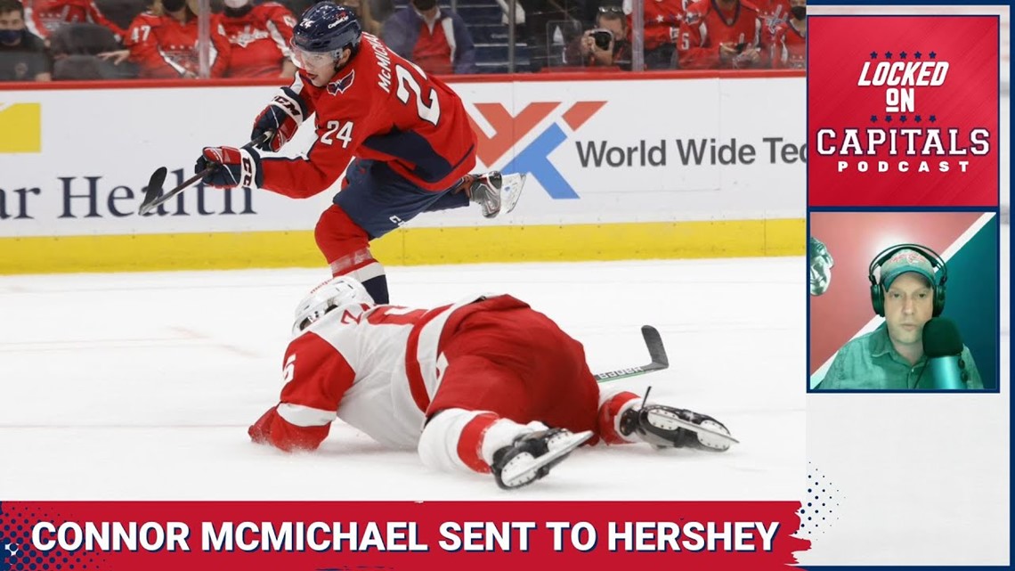 Connor McMichael sent to Hershey. Orlov and Oshie returning? Trade rumors surrounding the Capitals? | Locked On Capitals