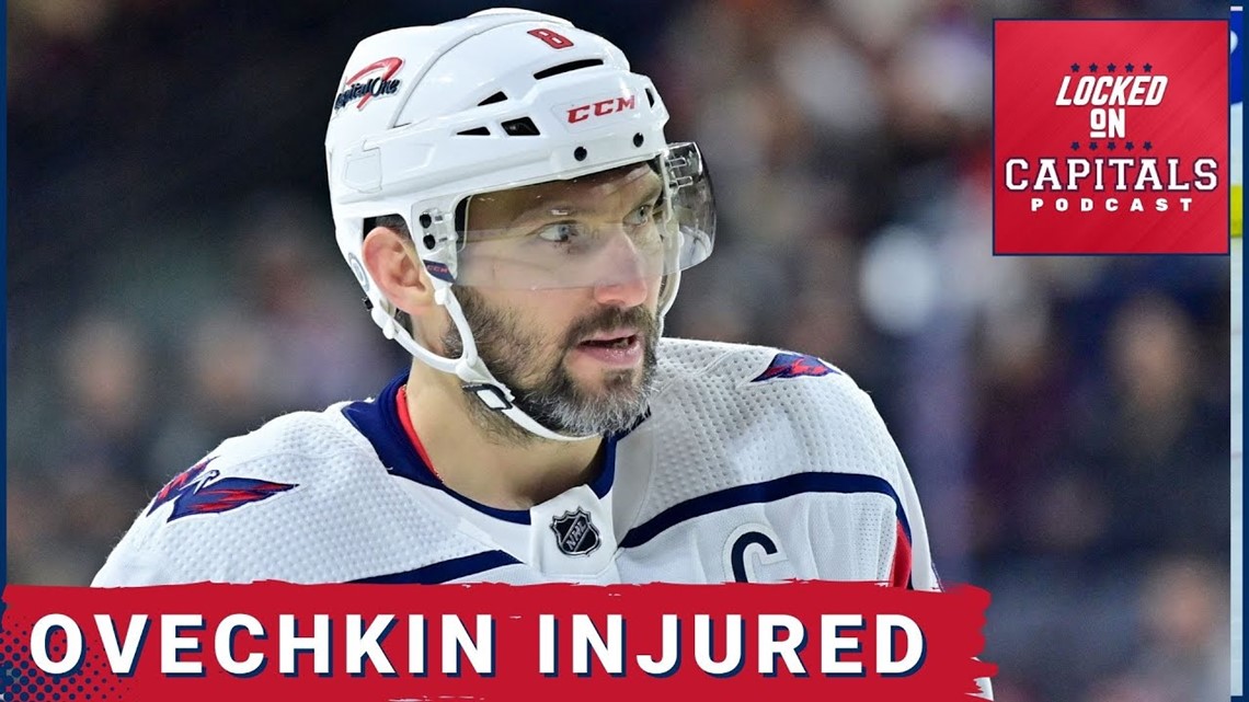 Alex Ovechkin is injured and missed the horrible Washington Capitals loss to the Golden Knights | Locked On Capitals
