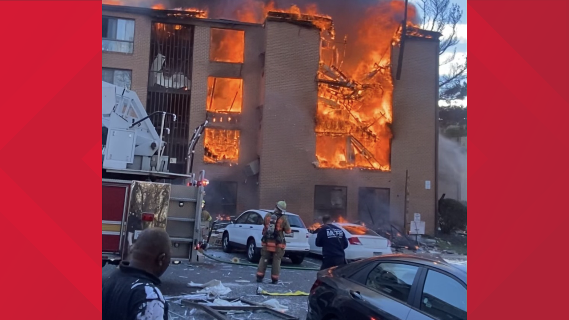 Silver Spring apartment fire an explosion; Friendly Garden | 13newsnow.com