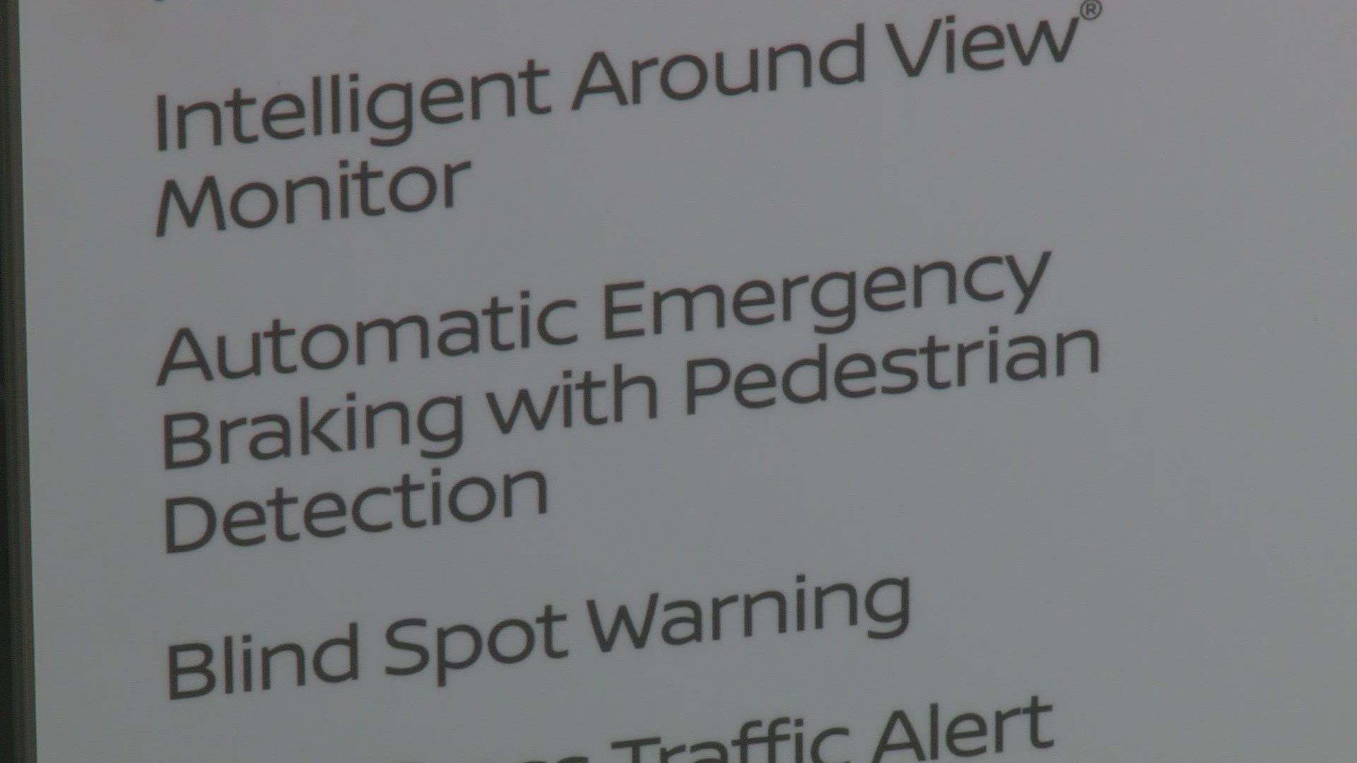 Pedestrian deaths are at a 30-year high. Car companies at the Washington Auto Show say they want to bring the number down.