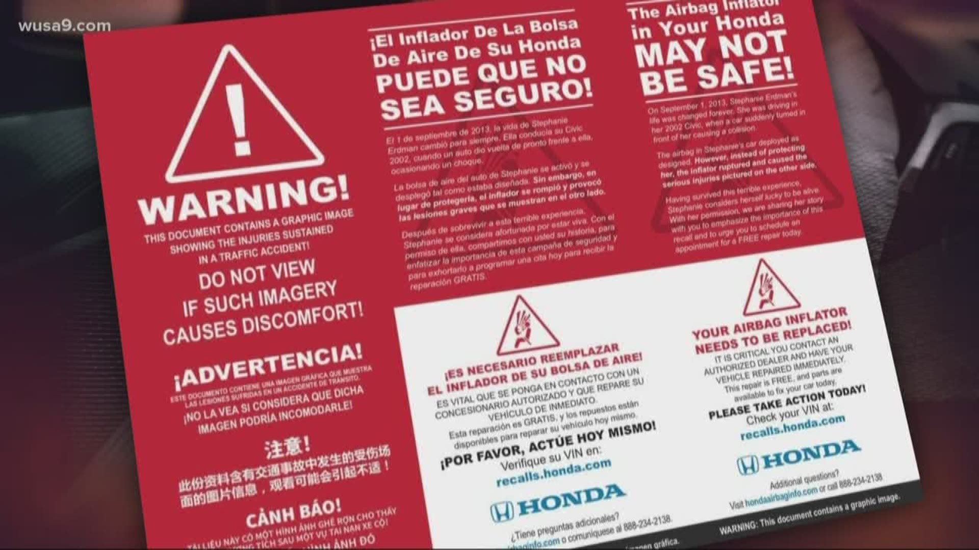 Faulty airbag inflators killed more than a dozen people. The fix to protect you and your family is free.