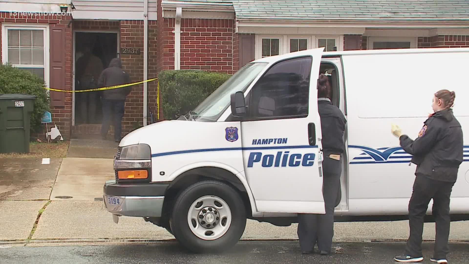 The Hampton Police Division said it is investigating a deadly shooting that took place Wednesday morning.