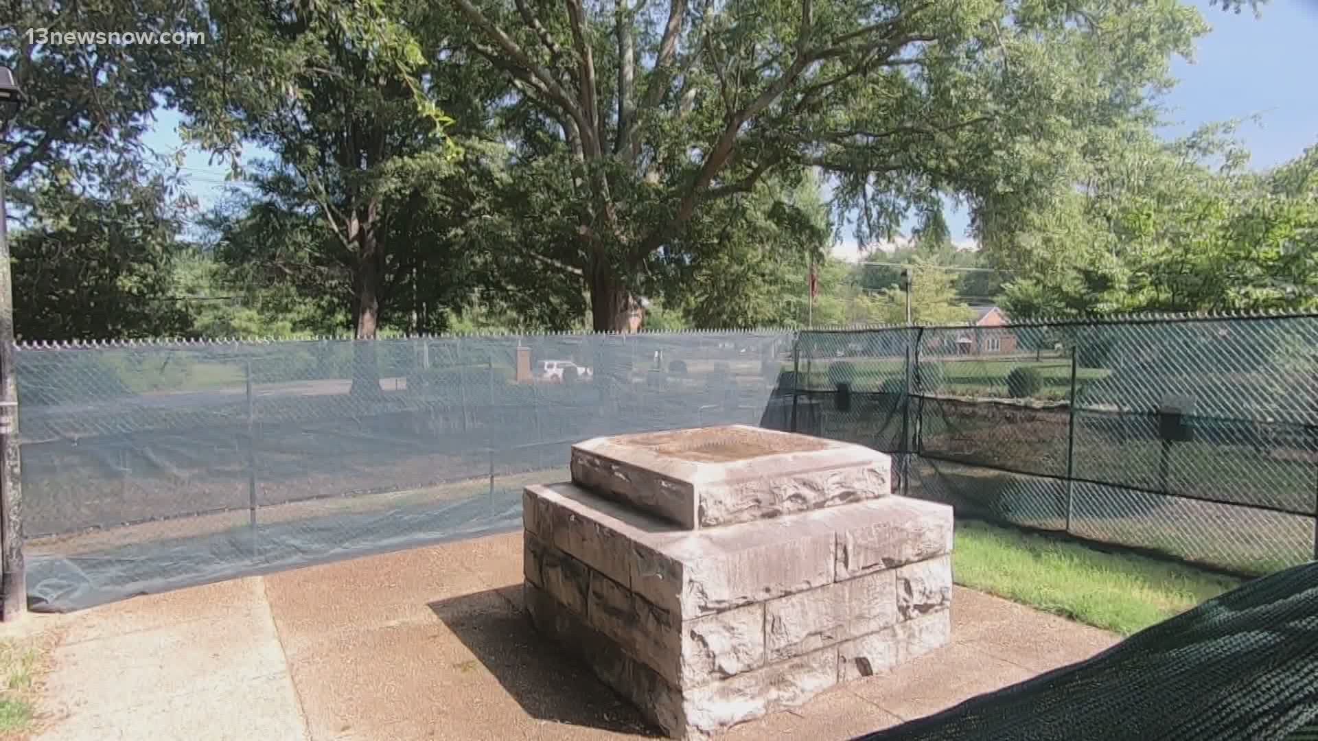 The Virginia Beach City Council voted unanimously on Thursday to remove the monument. The statue will be kept in storage until a permanent place is found.