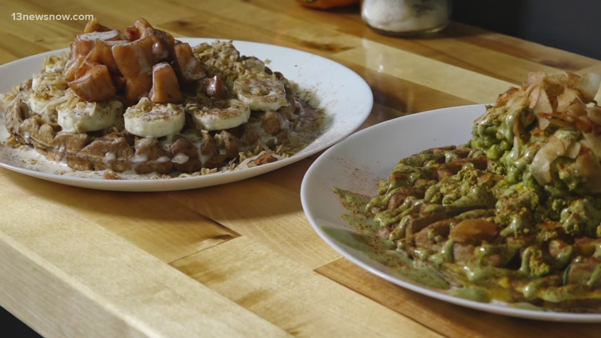 CLTRE. | Vegan Joint's specialties are waffle--they have sweet and savory.