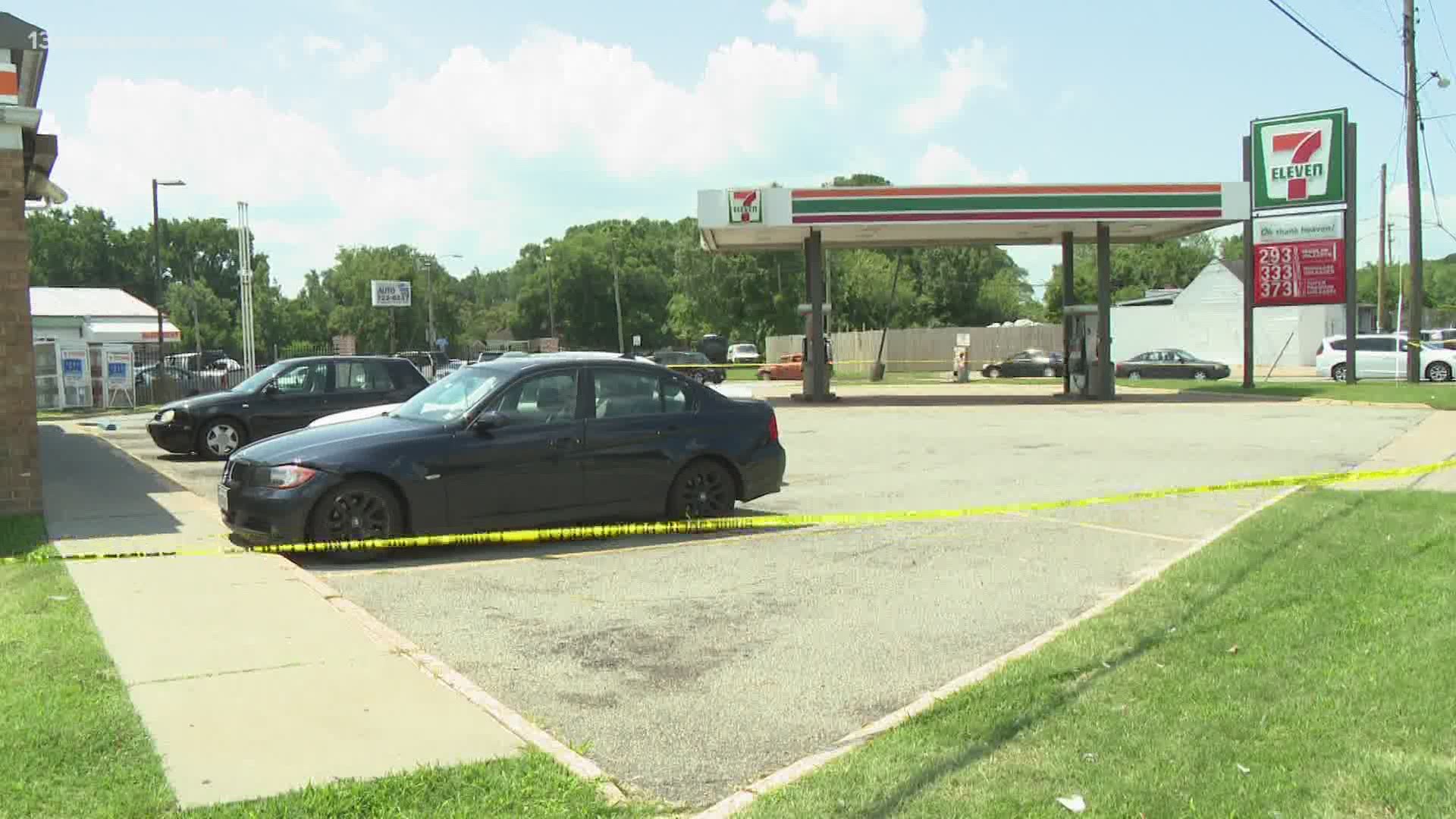 The men were taken to the hospital with life-threatening injuries after being shot while driving in the area of Aberdeen Rd. and West Pembroke Ave. Sunday morning.