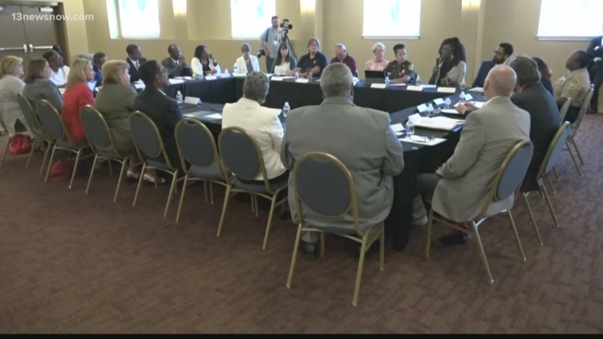 Roundtable discussion in Newport News discusses how to fix the issue of high eviction rates.