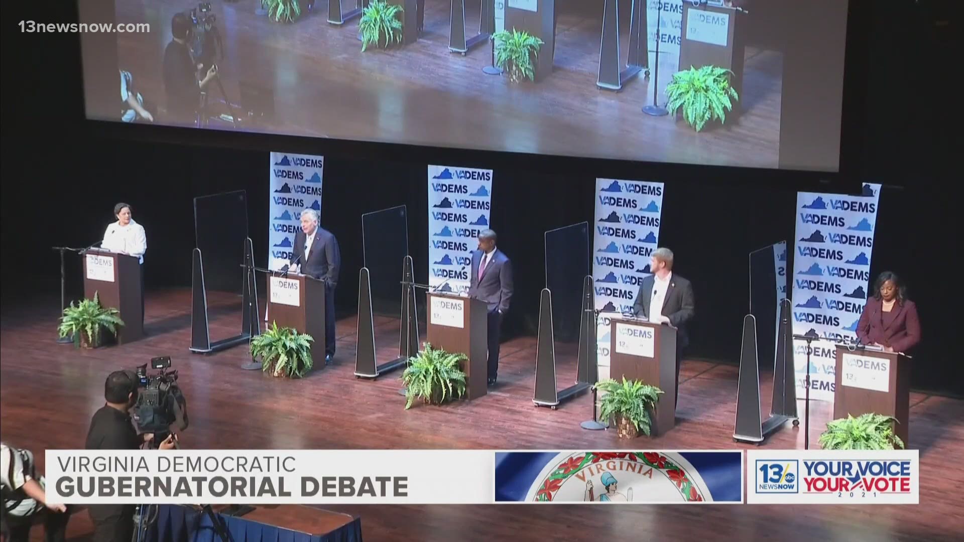 There was a disciplined and civil discussion of the issues at the debate at CNU in Newport News on June 1, 2021.