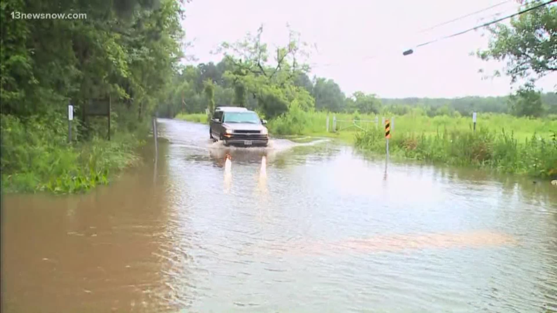 Flood woes in Virginia Beach!