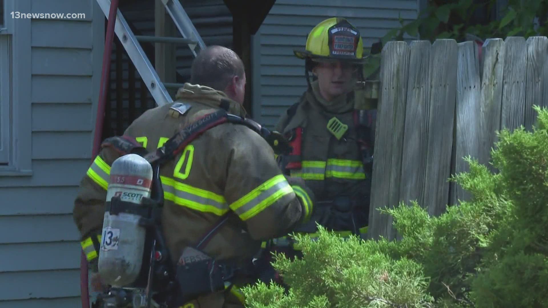 Firefighters are taking extra precautions during the summer months as they battle fires in Hampton Roads.