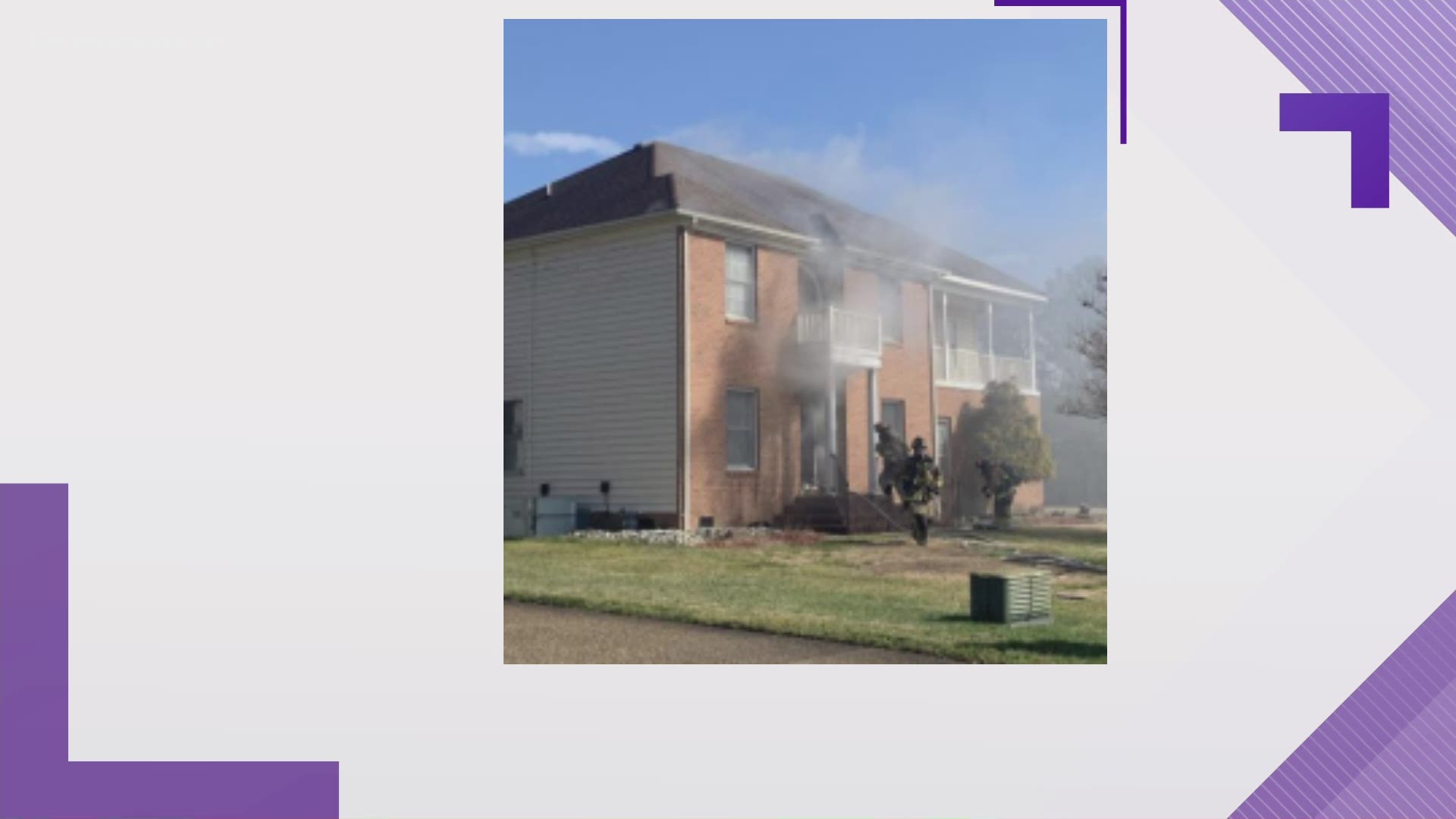 One firefighter hurt, three residents displaced following house fire in ...