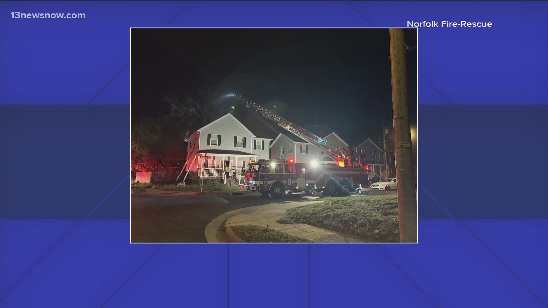 4 people displaced after house fire in Norfolk | 13newsnow.com