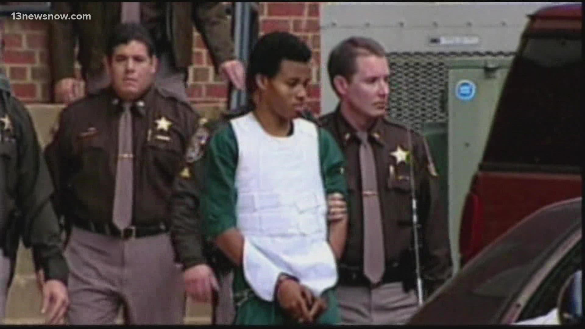 Maryland’s highest court heard arguments on whether Washington, D.C., sniper Lee Boyd Malvo’s six life sentences without possibility of parole should be reconsidered